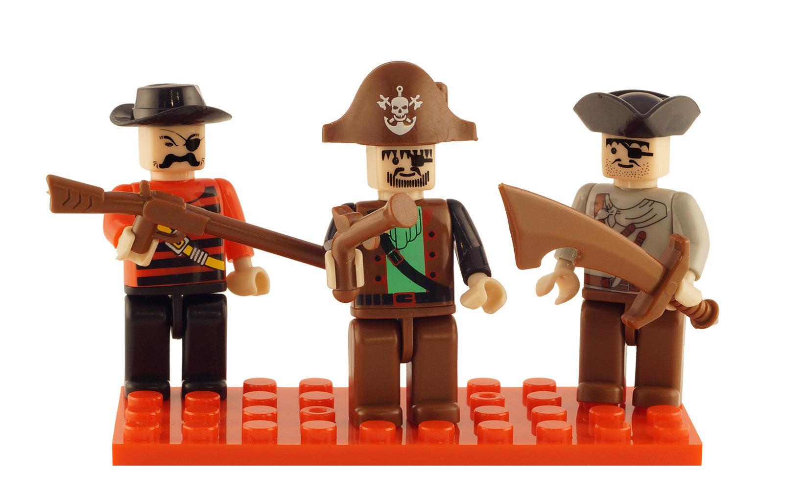 Brictek 3 Mini-figurines Pirates 19312