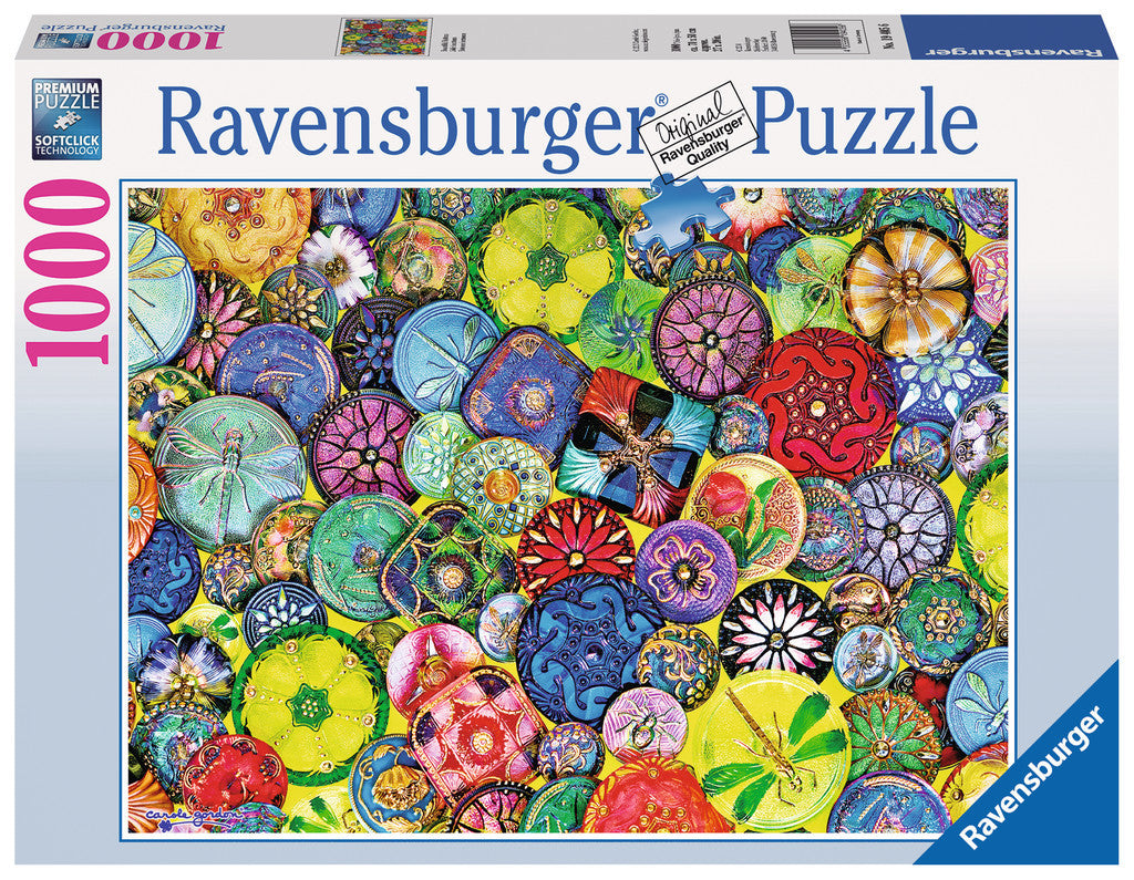 Ravensburger Adult Puzzles 1000 pc Puzzles - Beautiful Buttons 19405