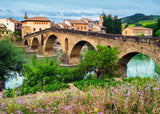 Ravensburger Adult Puzzles 1000 pc Puzzles - Puente la Reina, Spain 19425