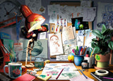 Ravensburger Disney Pixar™ Disney-Pixar: The Artist's Desk (1000 pc Puzzle) 19432