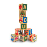 Melissa and Doug Kids' Abc/123 Wooden Blocks