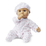 Melissa & Doug Mine to Love Mariana 12-Inch Poseable Baby Doll With Romper and Hat