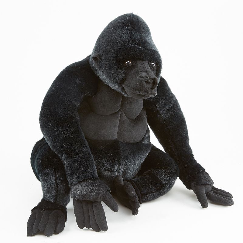 Melissa & Doug Giant Gorilla - Lifelike Stuffed Animal (over 2 feet tall)