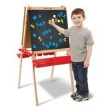 Melissa and Doug Kids Deluxe Magnetic Standing Art Easel