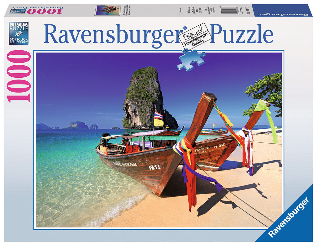 Ravensburger Adult Puzzles 1000 pc Puzzles - Caribbean Boats 19477