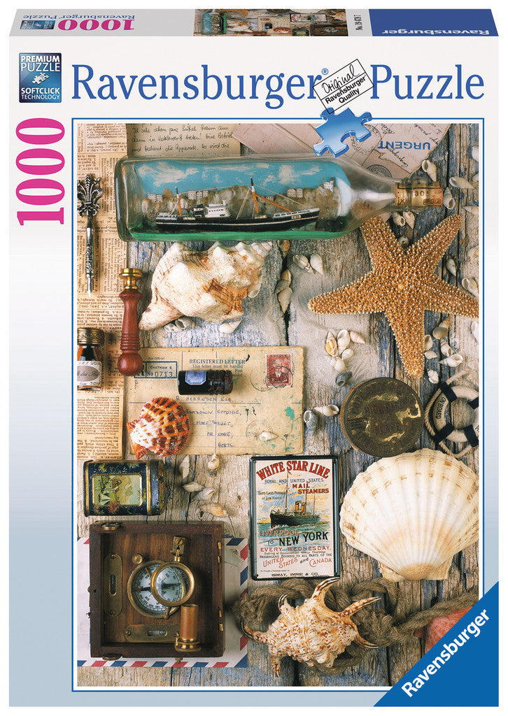 Ravensburger Adult Puzzles 1000 pc Puzzles - Maritime Souvenirs 19479