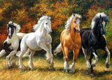 Ravensburger Adult Puzzles 1000 pc Puzzles - Galloping Horses 19522
