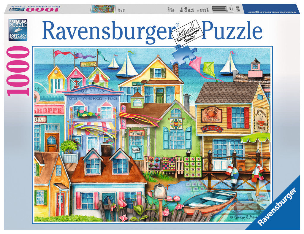 Ravensburger Adult Puzzles 1000 pc Puzzles - Along the Wharf 19602
