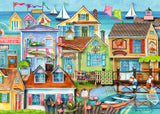 Ravensburger Adult Puzzles 1000 pc Puzzles - Along the Wharf 19602