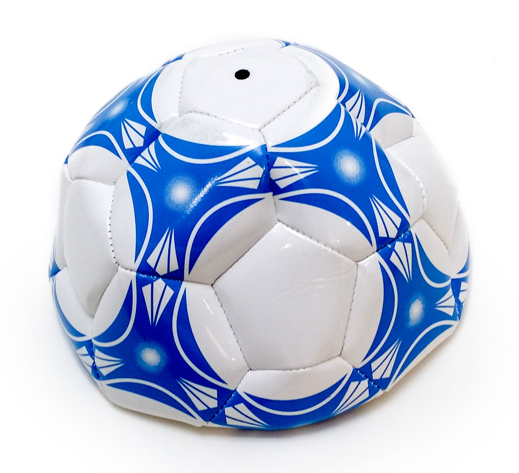 Viahart Blue & White Full Size Soccer Ball