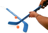VIAHART Hallway Hockey Indoor/Outdoor Wooden Knee Hockey Game 