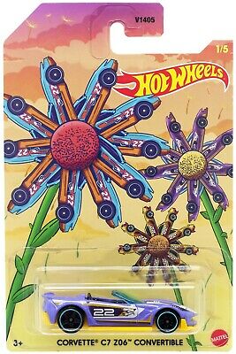 Hot Wheels Spring 2022 Corvette C7 Z06 Convertible Diecast Car