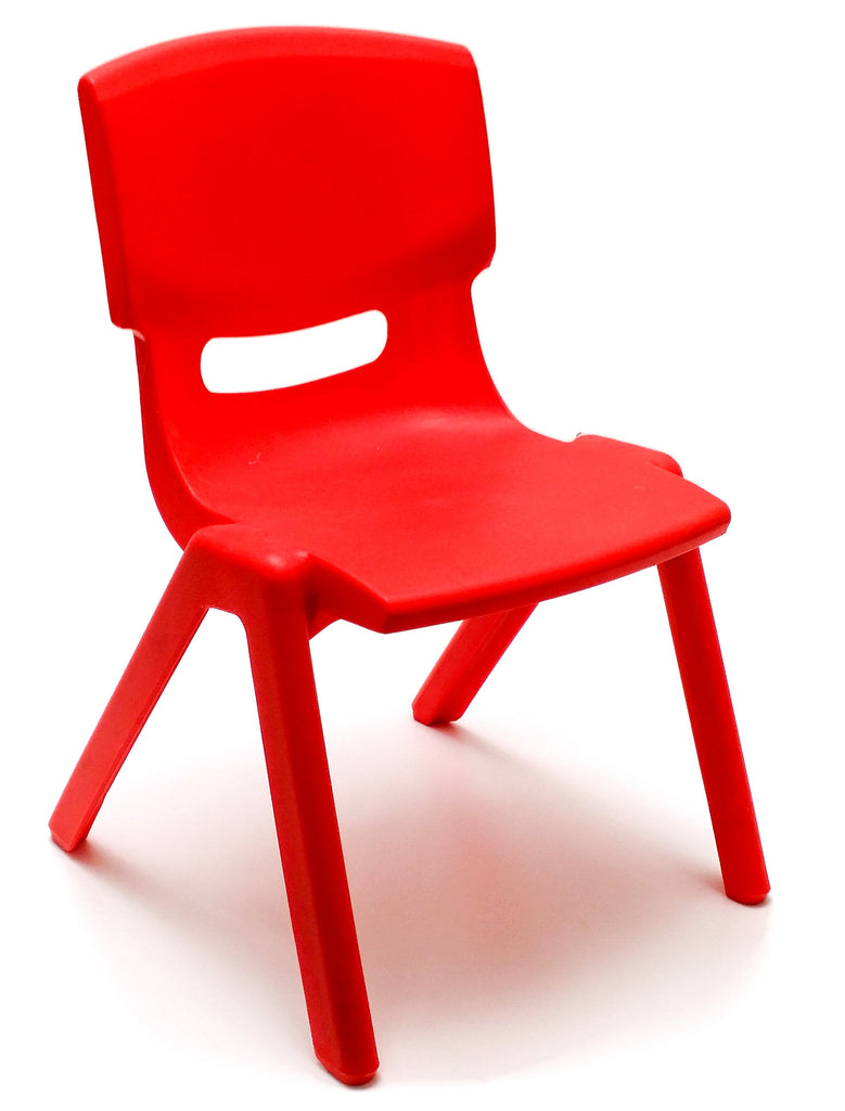Viahart Sturdy Portable Stackable Plastic Children's Chair