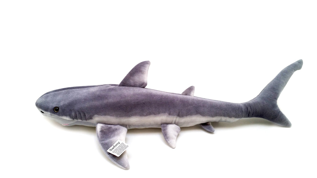 Viahart 37 Inch Great White Shark Stuffed Animal Plush - Sammy The Shark