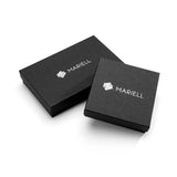 Bold Oval Drop Earrings with Rivoli Studs 4521E-CR-S