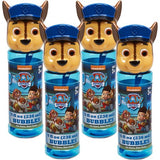 Little Kids Paw Patrol 4-Piece Bubble Heads with Wand, Chase