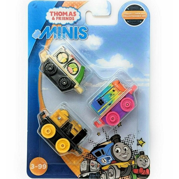 Thomas & Friends minis 3 Pack - Stephen, Sushi Spencer, Rainbow Shane