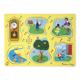 Melissa & Doug Nursery Rhymes 2 - Sound Puzzle 6pc