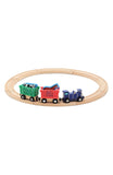 Melissa & Doug Farm Animal Wooden Train Set (12+pc)