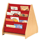 Guidecraft Classroom Furniture - 2 Sided Canvas Book Display G6428