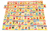 Viahart Linguisticks 100 Piece Chinese English Language Learning Wooden Blocks