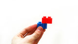 Viahart 132 Piece Omniblocks Interlocking Plastic Six Sided Building Blocks