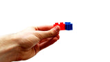 Viahart 132 Piece Omniblocks Interlocking Plastic Six Sided Building Blocks