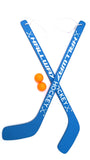 Viahart Hallway Hockey Indoor/Outdoor Wooden Knee Hockey Game