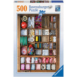 Ravensburger Adult Puzzles 500 pc Puzzles - The Sewing Box 14352