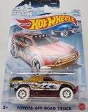 Bundle of 2| Hot Wheels 1:64 Scale Winter 2022 Xmas Series - Land Rover Series III Pickup + Toyota Off-Road Truck