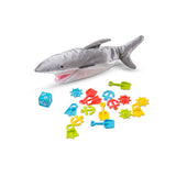 Melissa & Doug Shark Bait Game With Zippered Plush Shark