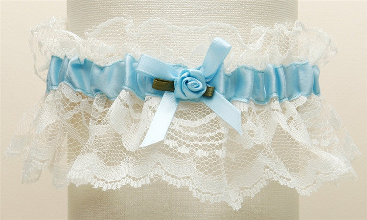 Hand-Sewn Vintage Lace Wedding Garters