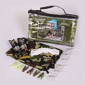 Be Amazing Toys Green Camouflage Build-a-Fort 2100
