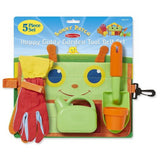 Melissa & Doug Sunny Patch Happy Giddy Garden Tool Belt Set With Gloves, Trowel, Watering Can, and Pot