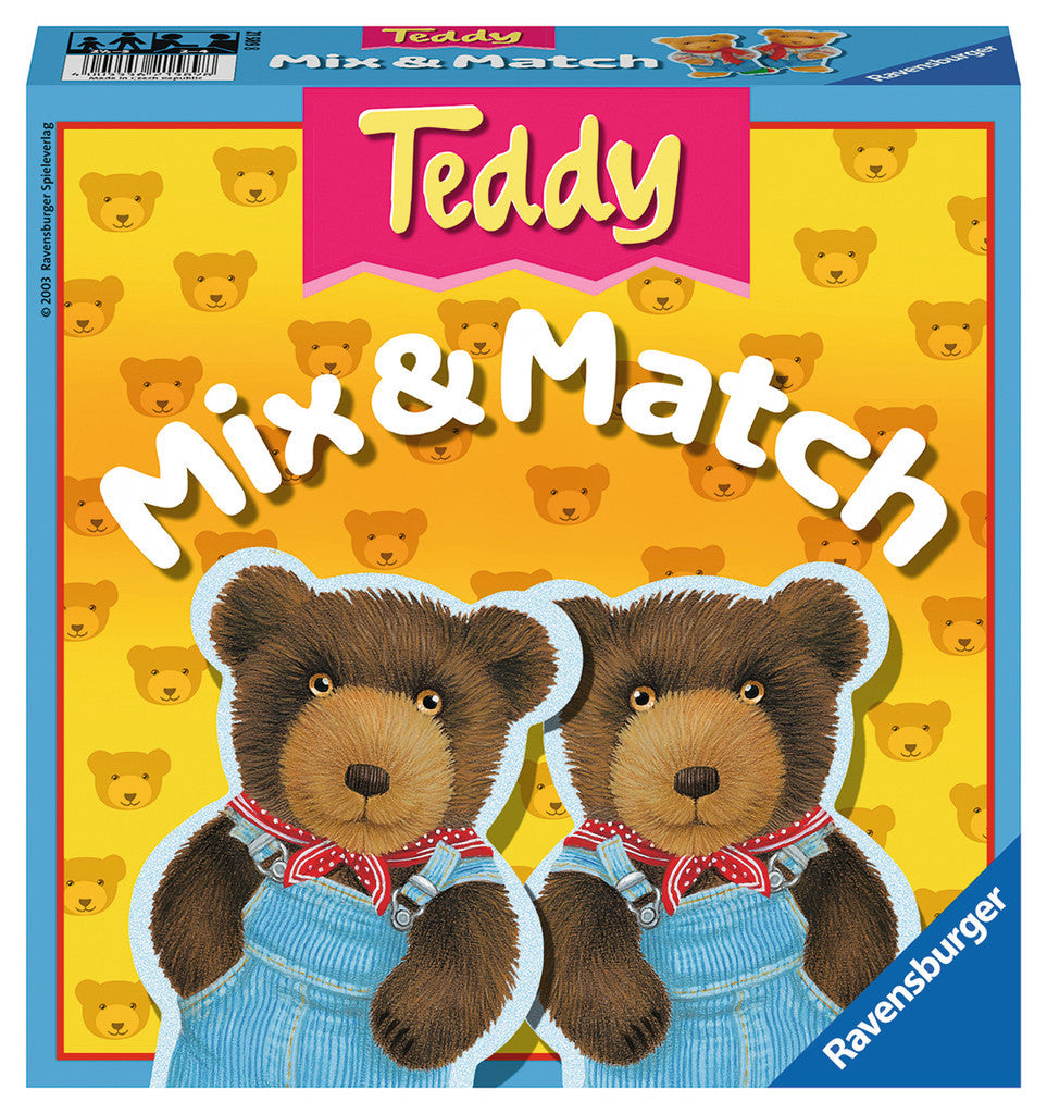 Ravensburger Children's Games - Teddy Mix & Match 21589
