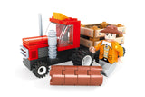Brictek Tractor With Trailer Log 21801