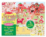 Melissa & Doug Scratch & Sniff Sticker Pad Scented Stickers
