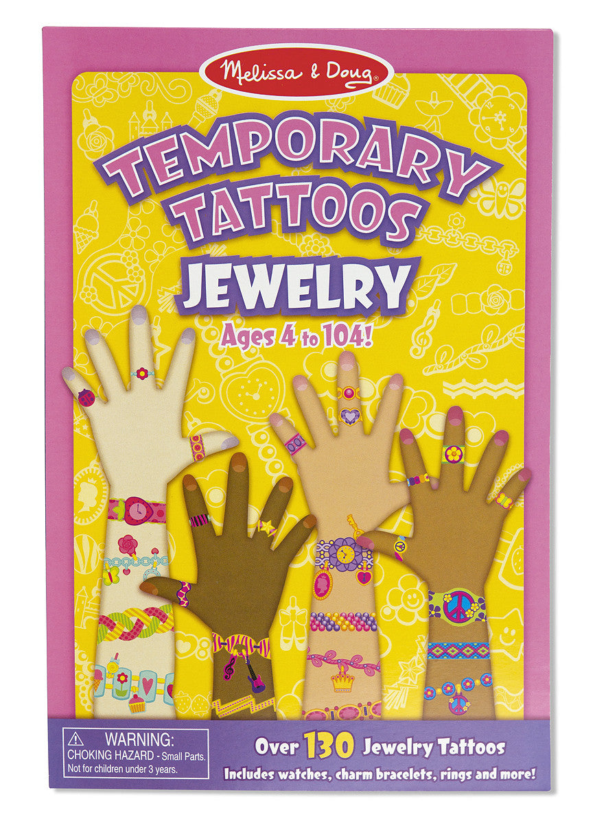 Melissa & Doug Temporary Tattoos - Jewelry 2194