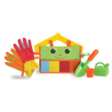 Melissa & Doug Sunny Patch Happy Giddy Garden Tool Belt Set With Gloves, Trowel, Watering Can, and Pot