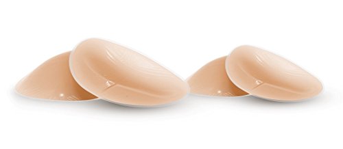NuBra Silicone Breast Partial PUSH UP Pads Bra Fillers Inserts - Mini