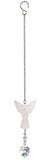 Woodstock Chimes BAAP Rainbow Makers Crystal Suncatcher, Birthstone Angel - April