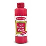 Melissa & Doug Poster 8-Ounce Paint, Red