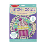 Melissa and Doug Stitch by Color Cute Cupcake Toy