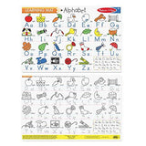 Melissa & Doug Alphabet Write-A-Mat Puzzle (6 Pieces)