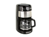 KitchenAid 14-Cup Glass Carafe Coffee Maker- Onyx Black KCM1402