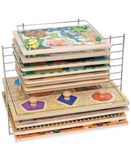 Melissa and Doug Kids' Deluxe Wire Puzzle Rack