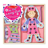 Melissa & Doug My First Lacing Doll With 16pc of Clothing and 3 Laces