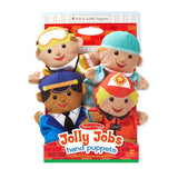Melissa and Doug Kids' Jolly Jobs Hand Puppets Set