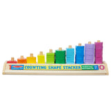 Toddler Melissa & Doug Counting Shape Stacker