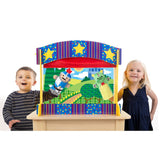 Melissa & Doug Tabletop Puppet Theater - Sturdy Wooden Construction